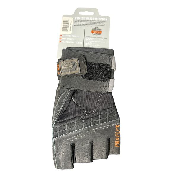 Ergodyne NWT Black Gloves Proflex Hand Protection XL "910 Wrist - Picture 2 of 5